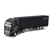 Bburago - Kamion s přívěsem Volvo FH16 Globetrotter 750 XXL/Trailer, FH16, 1:43