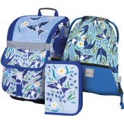 Školní set BAAGL Zippy Vlaštovky aktovka + penál + sáček