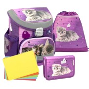 Školní taška pro prvňáčky Belmil MiniFit 405-33 Little Caty SET
