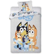 Dětské povlečení Bluey šedé