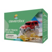 Cleverclixx – Magnetická závodní dráha – Autíčko červené – 1 kus