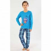 Dětské pyžamo dlouhé Matěj modrá