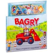 Bagry - knížka s magnetkami