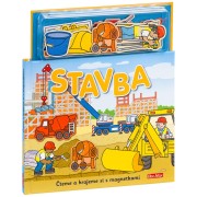 Stavba - knížka s magnetkami