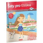 Šaty pro Elišku - kniha samolepek pro tvé české panenky