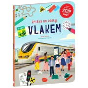 Knížka na cesty vlakem - Stop nudě: kvízy, rébusy, hry
