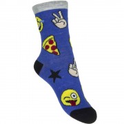 Ponožky Emoji chlapecké modré
