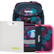 Školní set Ergobag prime Korálový batoh+penál+desky a doprava zdarma