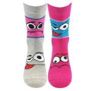 Ponožky Tlamík dívčí 2 páry