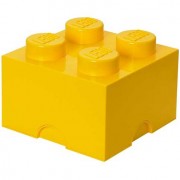 LEGO úložný box 4 - žlutý