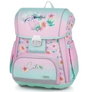 Školní aktovka Oxybag PREMIUM Flowers a box na sešity zdarma