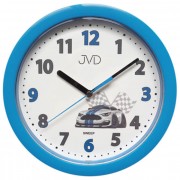 Dětské nástěnné hodiny JVD Auto