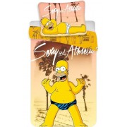 Povlečení Simpsons Homer beach