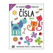 Velké samolepky - Čísla - Procvičujeme prstíky a jemnou motoriku