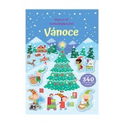 Vánoce - moje první samolepkování