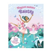 Samolepková knížka - Třpytivé oblékání - Baletky