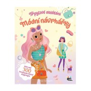 Samolepková knížka - Třpytivé oblékání - Módní návrhářky