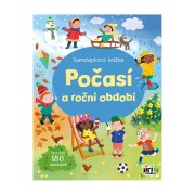 Počasí a roční období - samolepková knížka