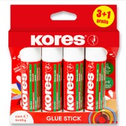 Lepící tyčinka Kores 40 g 3+1 zdarma