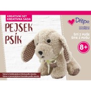 Kreativní set - Plyšový pejsek