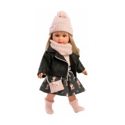 Llorens 54040 - realistická panenka s měkkým látkovým tělem CARLA - 40 cm