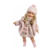 Llorens 54052 - realistická panenka s měkkým látkovým tělem Lucie - 40 cm