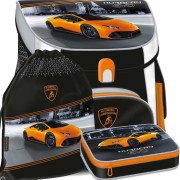 Školní aktovka Ars Una Lamborghini 22 magnetic SET II, pastelky a doprava zdarma