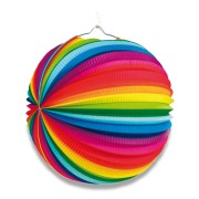 Lampion Rainbow průměr 25 cm