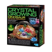 Dinosauří terárium s krystaly