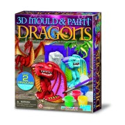 Sádrové odlitky - 3D draci