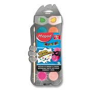 Maped Color’s Peps Vodové barvy, průměr 30 mm, 12 barev