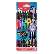 Pastelky Maped Color'Peps Monster - 12 barev