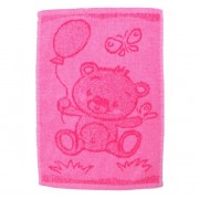 Dětský ručník Bear pink