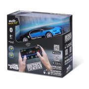Maisto RC - DIE-CAST METAL se světly,Bugatti Chiron, 1:41, 2,4GHz, USB, XTR, Bluetooth 5.0