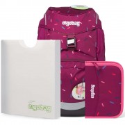 Školní set Ergobag prime Violet confetti batoh+penál+desky a doprava zdarma
