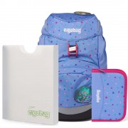 Školní set Ergobag prime Magical blue batoh+penál+desky a doprava zdarma