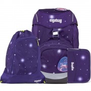 Školní batoh Ergobag prime Galaxy fialový 2021 SET a doprava zdarma