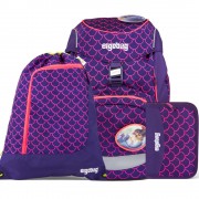 Školní batoh Ergobag prime Fluo růžový SET a doprava zdarma