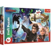 Puzzle Jak vycvičit draka 3: V zemi draků 100 dílků