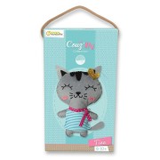 Kreativní sada dětské šití Avenue Mandarine - kočička Tina