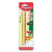 Tužka HB trojhranná Maped Kidy learn GRIP - 2ks