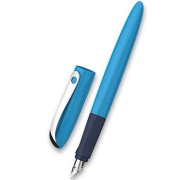 Pero pro prvňáčka Schneider Wavy s trojhranným úchopem modré