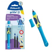 Plnící inkoustový roller Griffix 3 pro praváky modrý