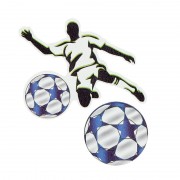 Samolepky Fotbalista 2 ks