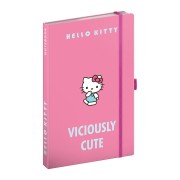NOTIQUE Notes Hello Kitty, linkovaný, 13 x 21 cm