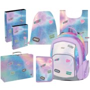 Školní batoh pro prvňáčka set 7dílný OXY GO Shiny