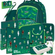 Školní batoh OXYGO Playworld Pixel - 13dílný set
