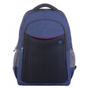 Studentský batoh UANYi PXB-05 modrý a přívěšek zdarma