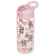 Láhev s brčkem BAAGL Panda 500 ml