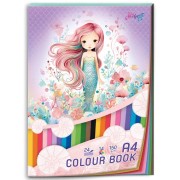 Barevné papíry Mermaid A4 24ks blok